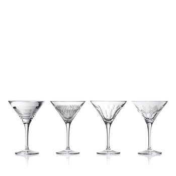 Waterford Mixology Mixed Martini Glasses 4oz, Set of 4