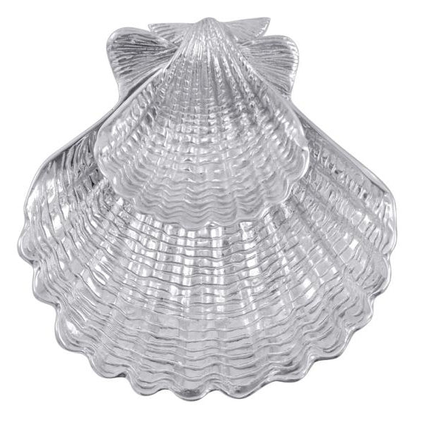 Mariposa Chip & Dip - Scallop Shell 2-Piece