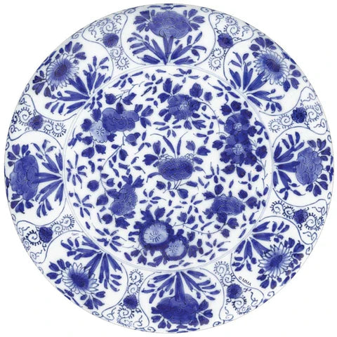 Caspari Delft Blue Die Dut Placemat