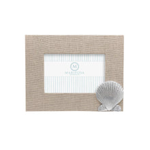 Mariposa Frame - Natural Linen with Scallop - Horizontal 4x6