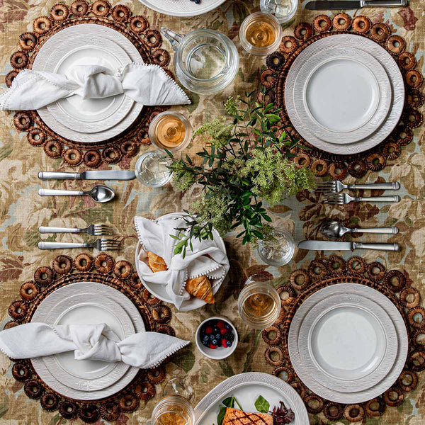 Juliska Blenheim Oak 12" Serving Bowl - Whitewash