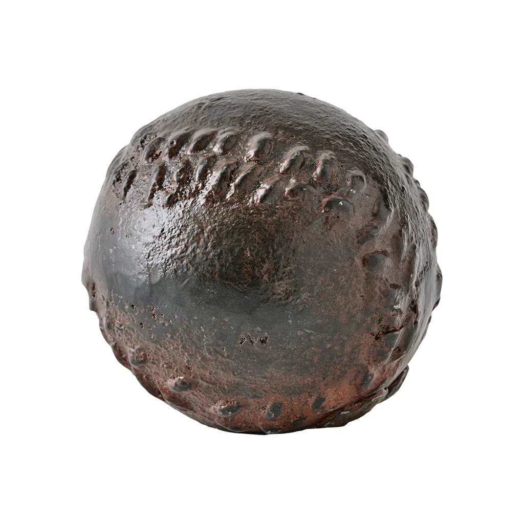 Jan Barboglio Baseball Iron Paperweight