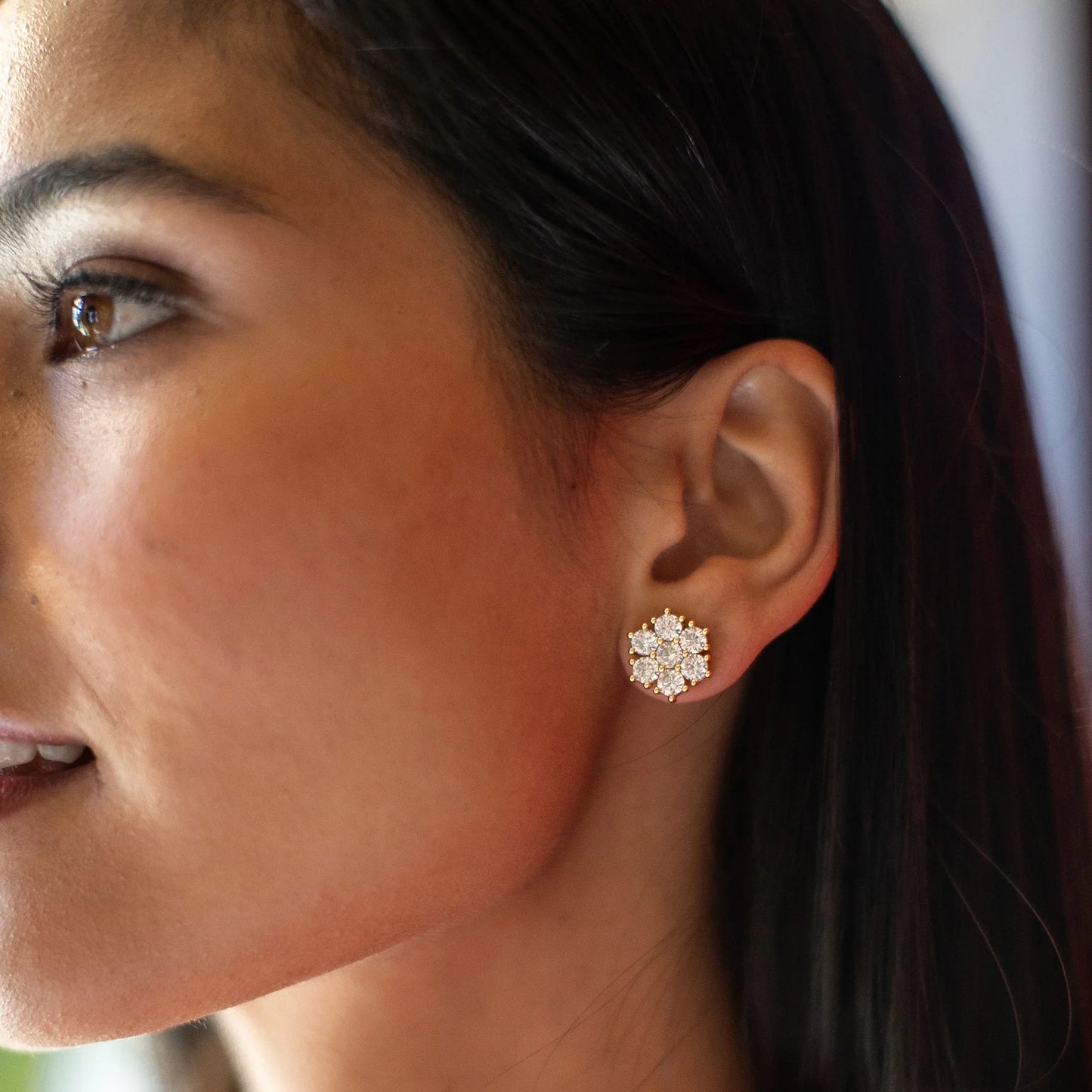 ASHA EAR Louisa Stud Earring