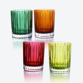 Baccarat Harmonie Color DOF Tumblers (Set of 4)
