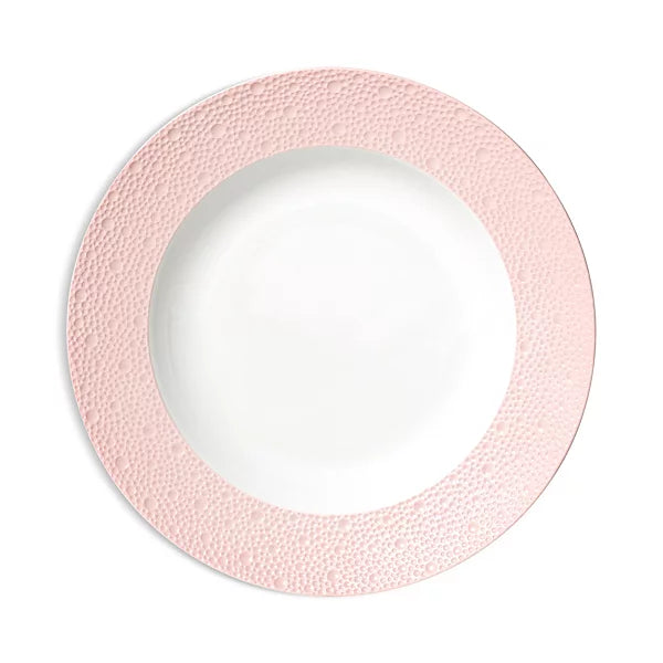 Bernardaud Ecume Rose Rim Soup Bowl