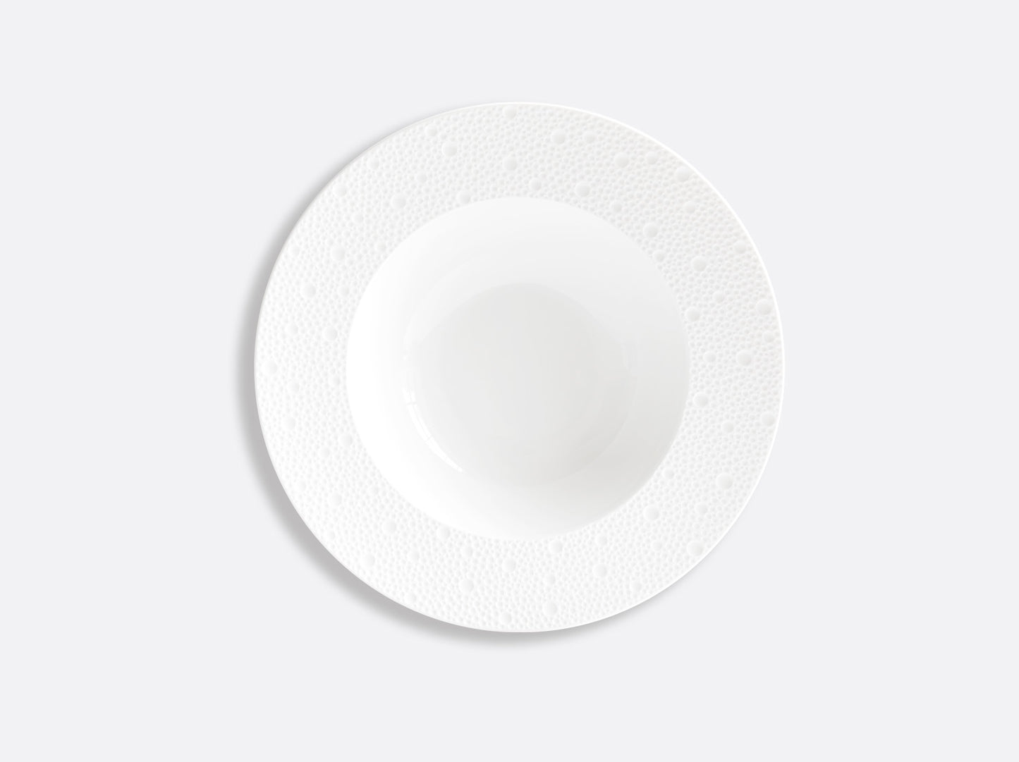 Bernardaud ECUME White Rim soup 8.7''