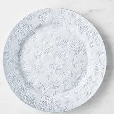 Vista Alegre Flora White Charger Plate Bordallo Pinheiro