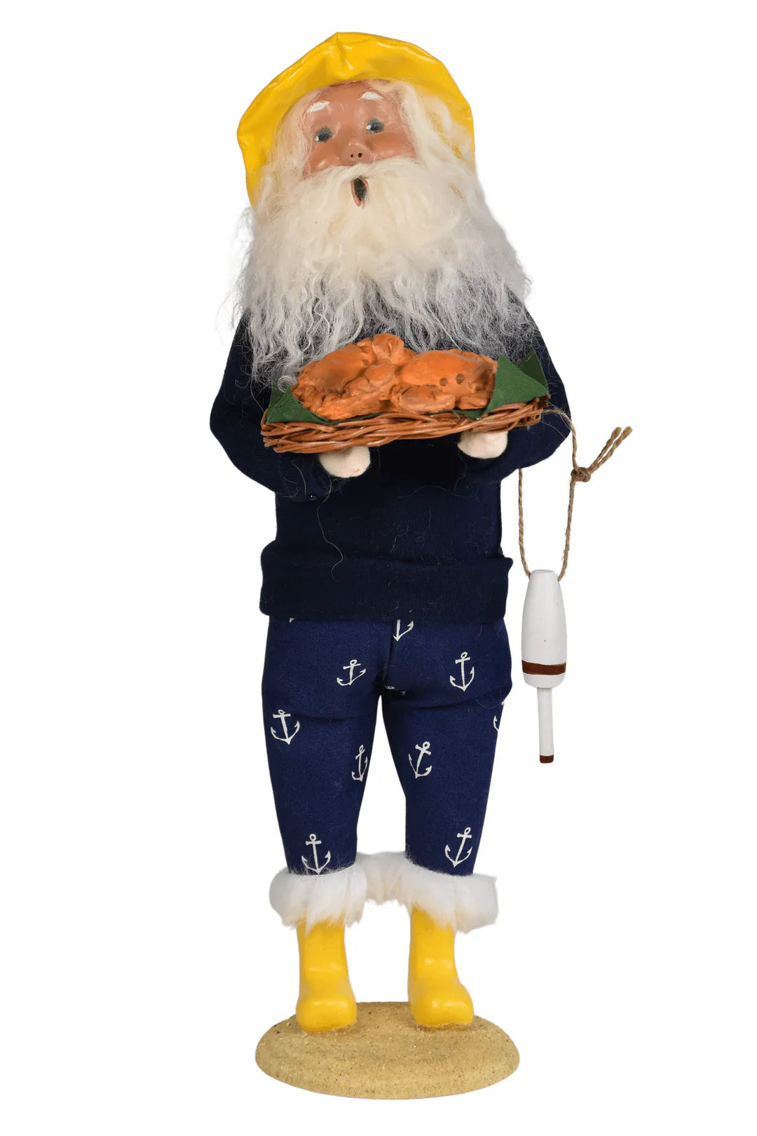 Byers Choice Nautical Santa with Crabs 2025