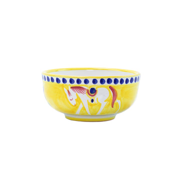 Vietri Campagna Cavallo (Horse) Cereal/Soup Bowl