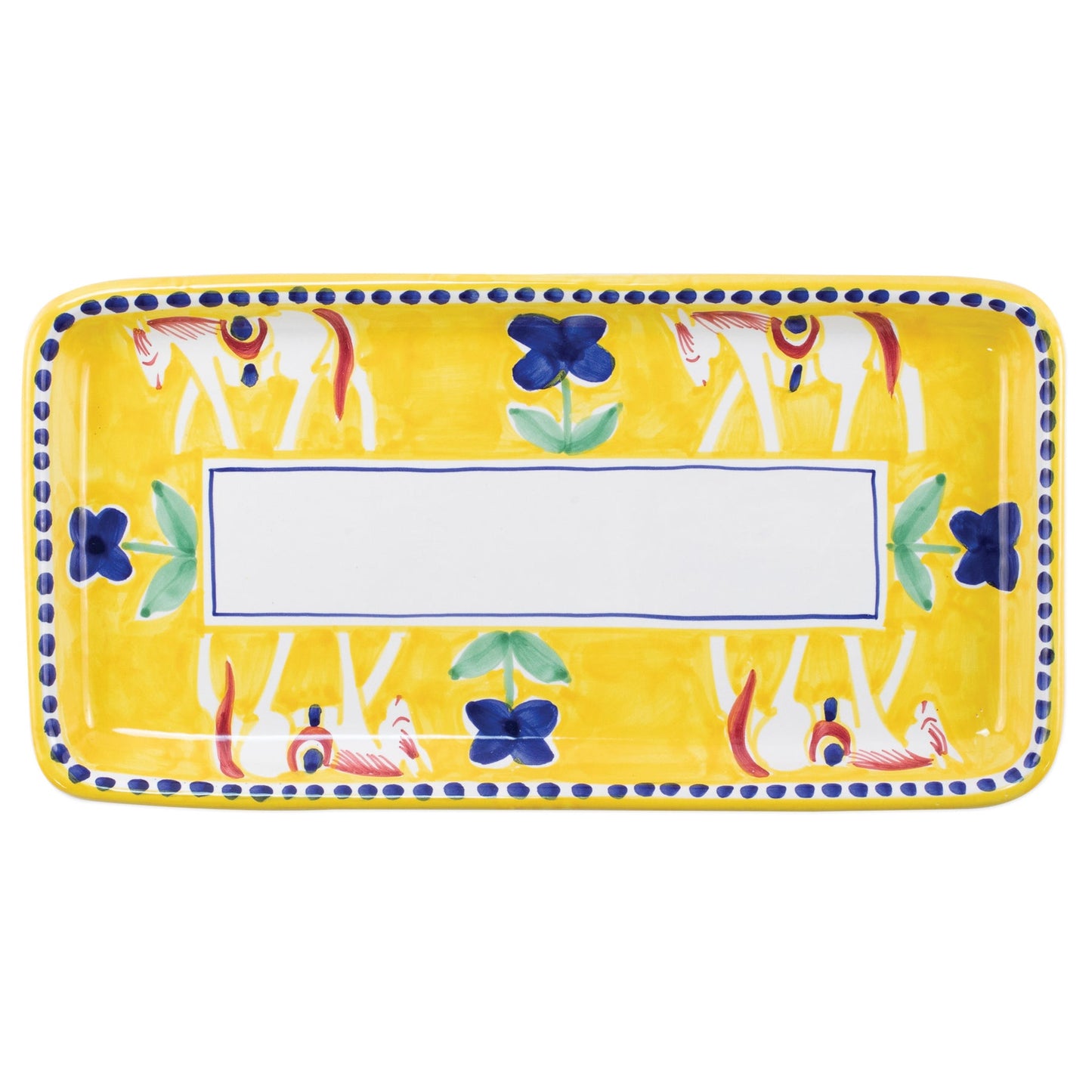 Vietri Campagna Cavallo (Horse) Rectangular Platter