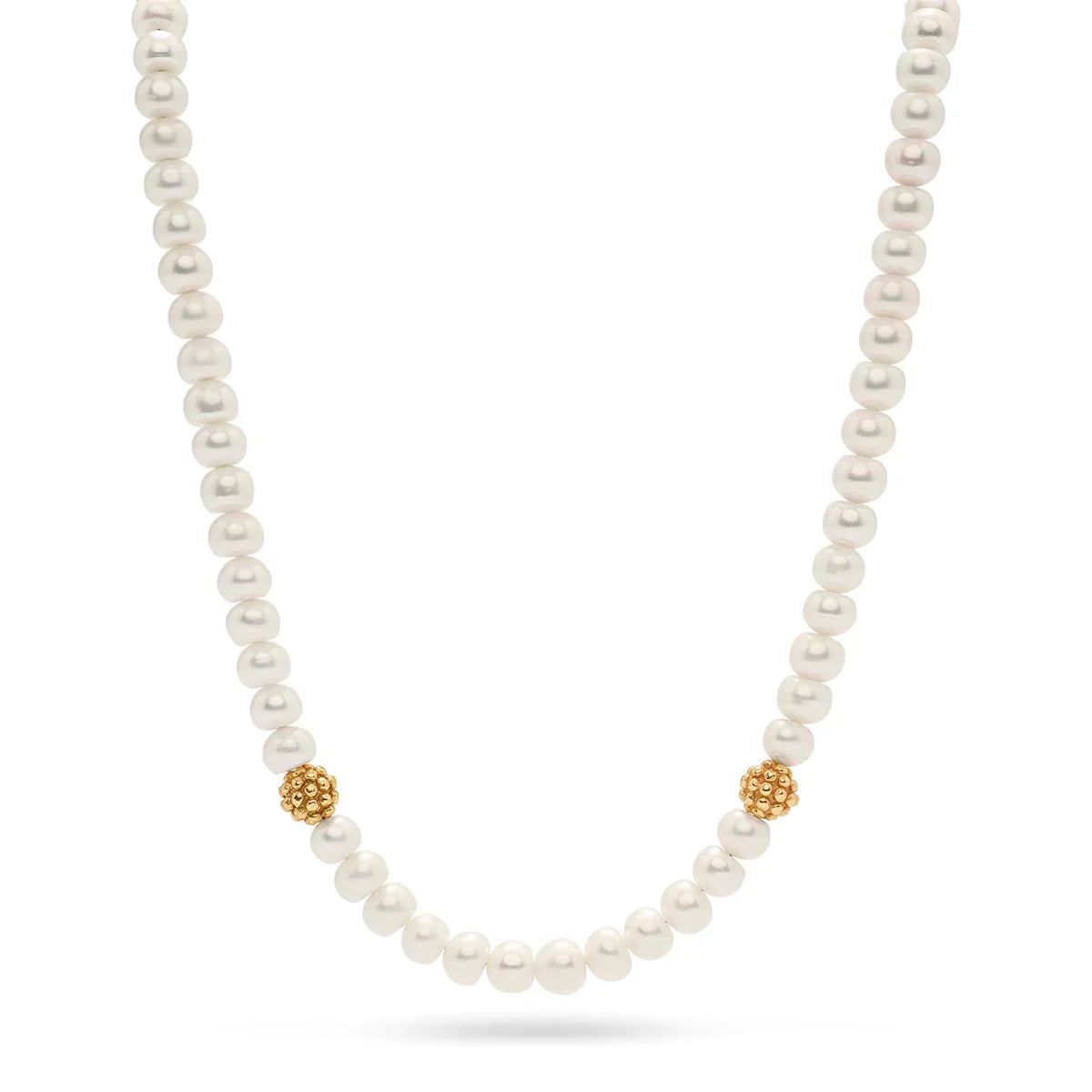 Capucine De Wulf Berry Pearl Necklace Single Strand 16+2''