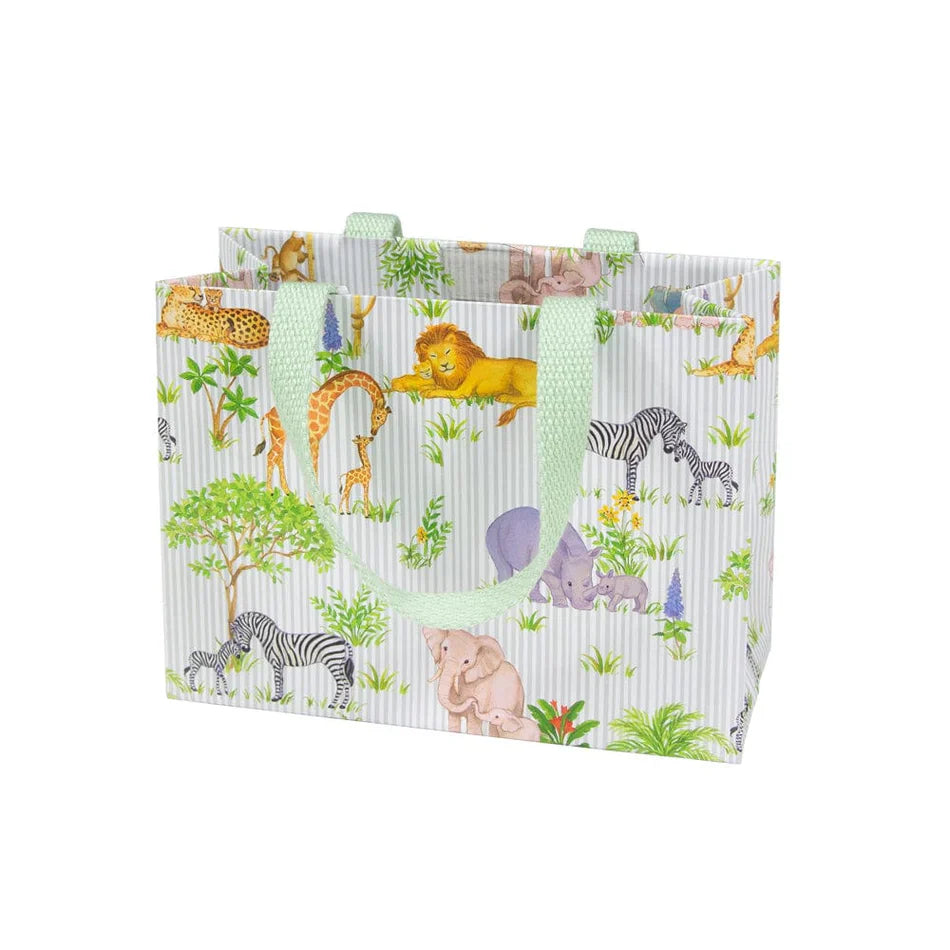 Caspari Safari Baby Small Gift Bag