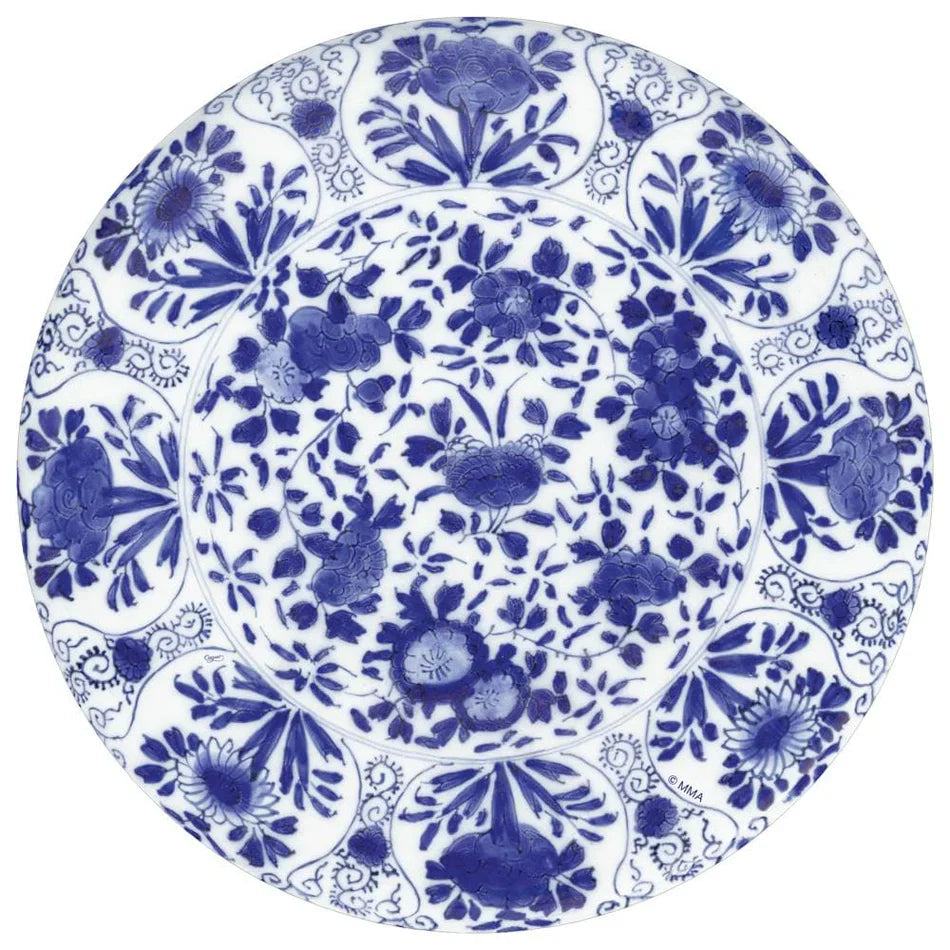 Caspari Paper Delft Blue Placemats Set of 12