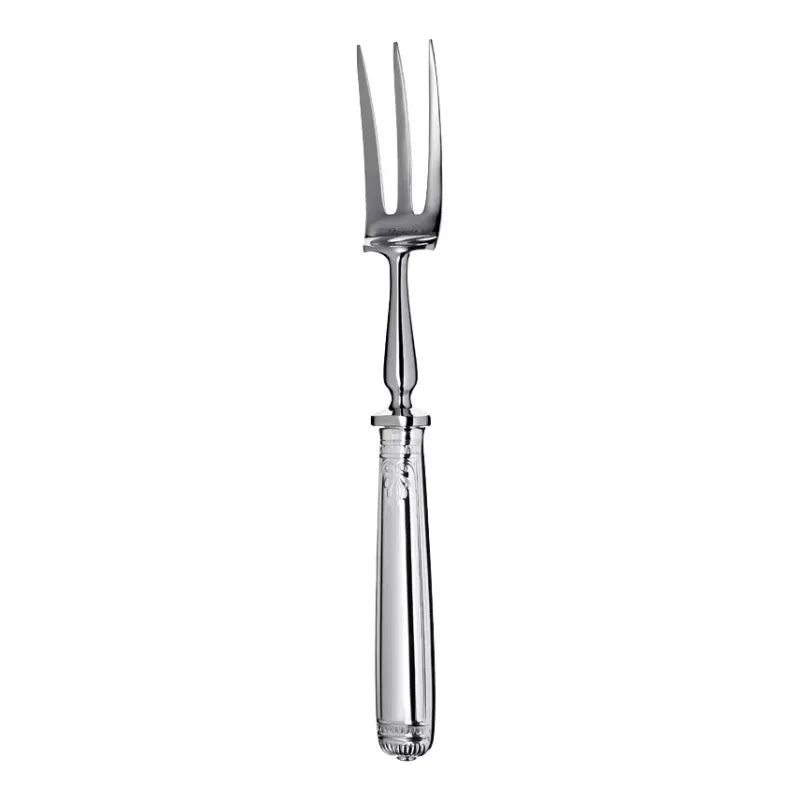 Christofle Malmaison Carving Fork, Silver-Plated