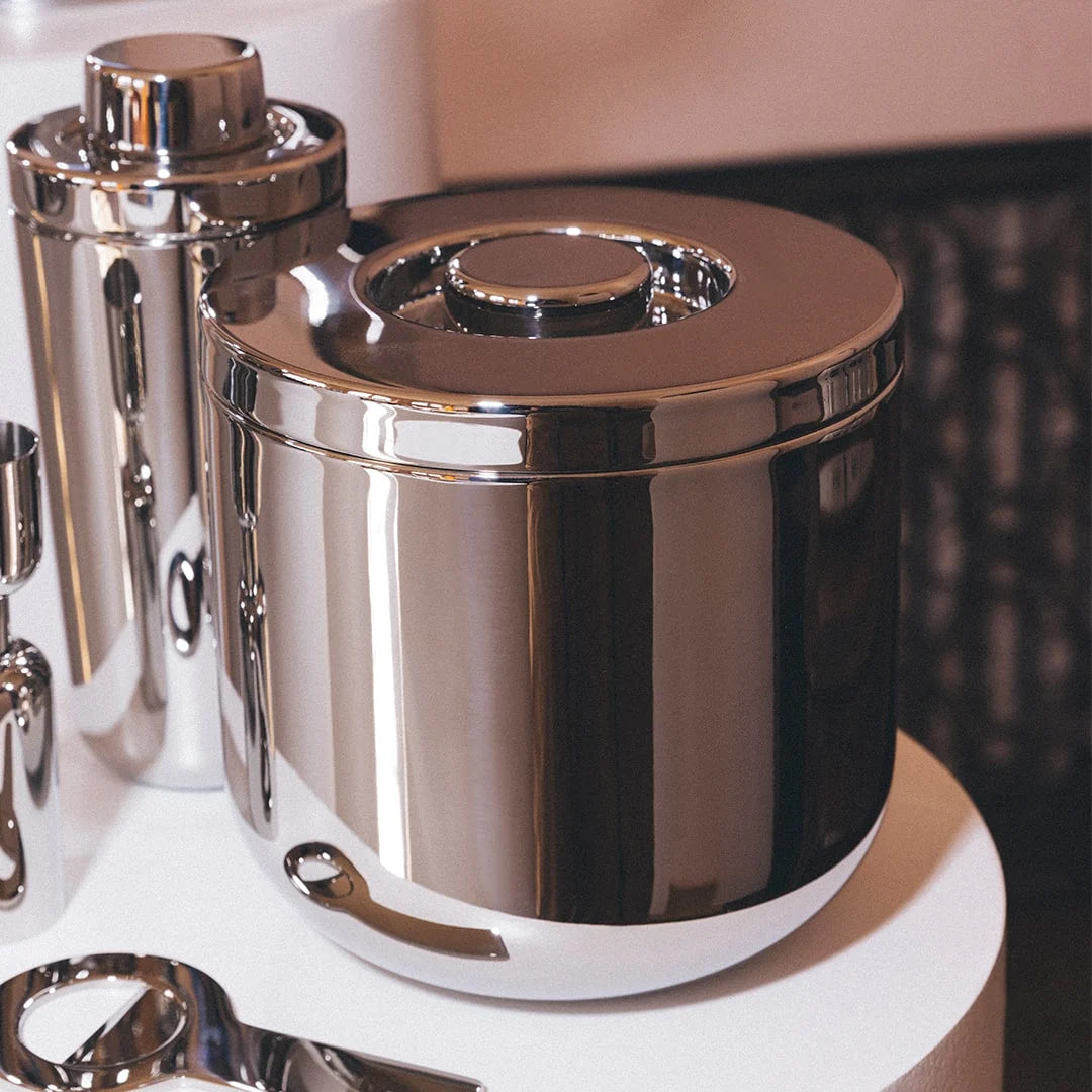 Oh de Christofle Insulated Ice Bucket, Stainless Steel