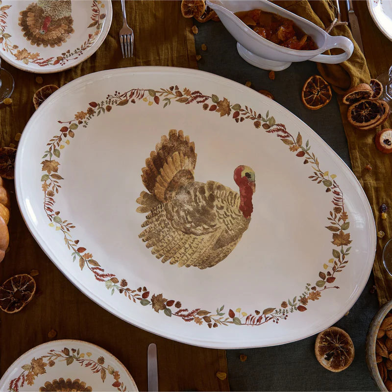 Costa Nova Plymouth Oval Turkey Platter