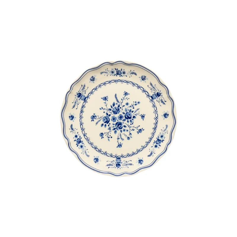 Costa Nova Salad/Dessert Plate Vila Blue & White