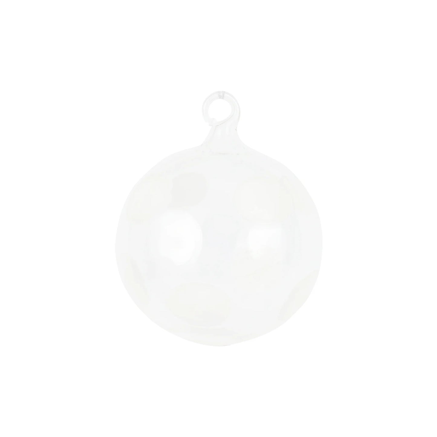 Vietri Ornament: Drop - White