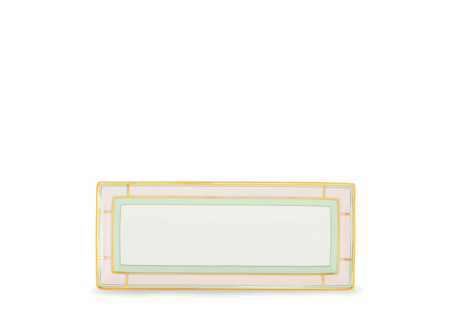 Ginori 1735 Diva Pink Rect. Change Tray Rosa