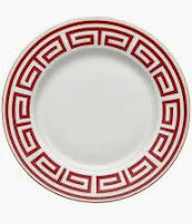 Ginori 1735 Red Labirinto Dinner Plate