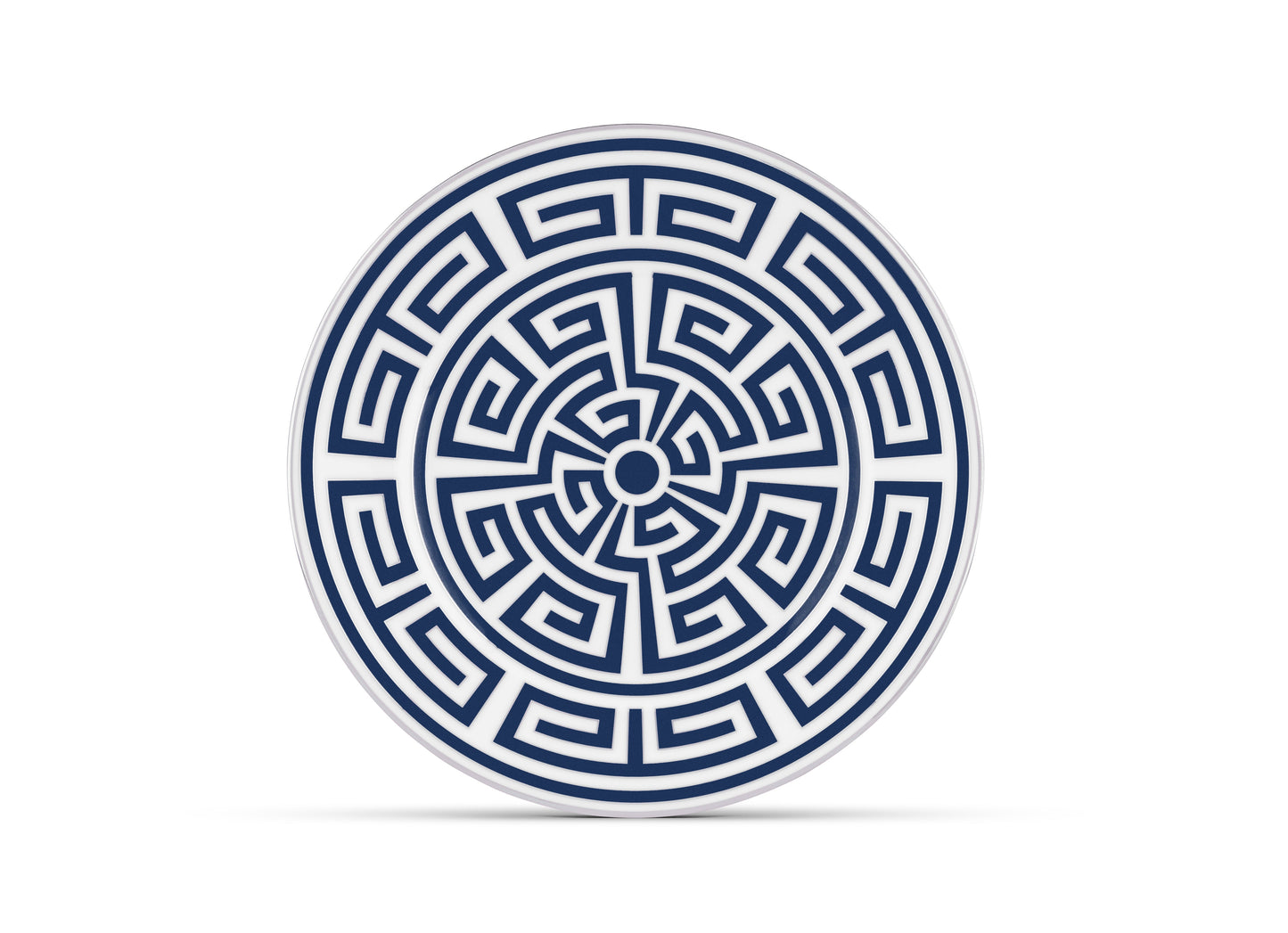 Ginori 1735 Labirinto Zaffiro Blue Dessert Plate