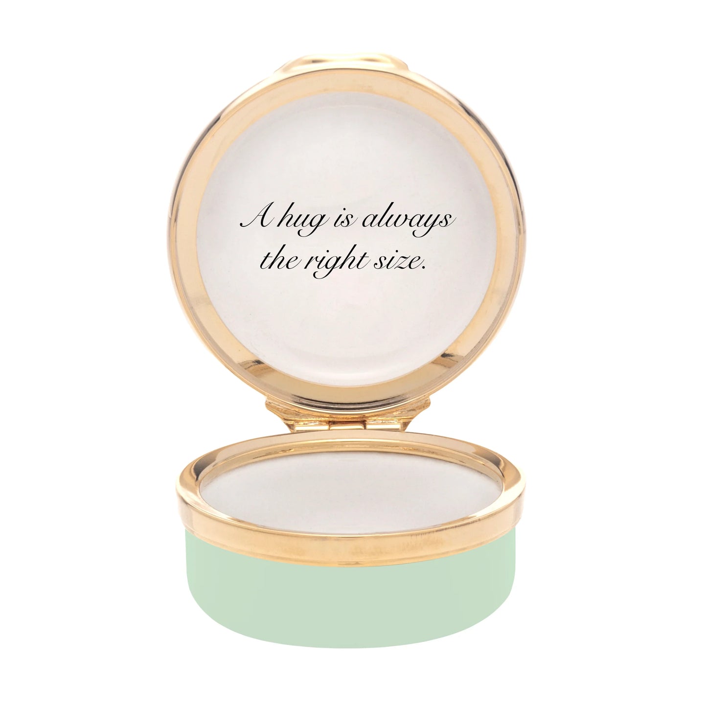 Halcyon Days Winnie the Pooh - hug - enamel box