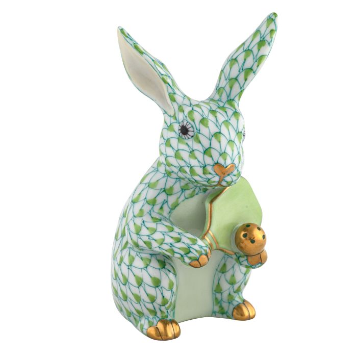 Pickleball Key Lime Bunny Herend