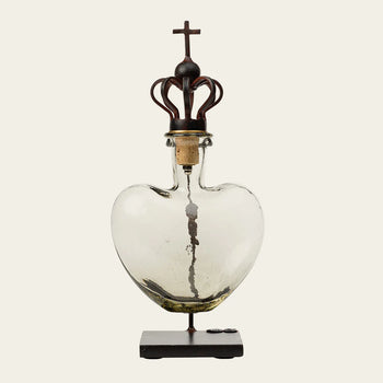 Jan Barboglio Crowned Heart Decanter