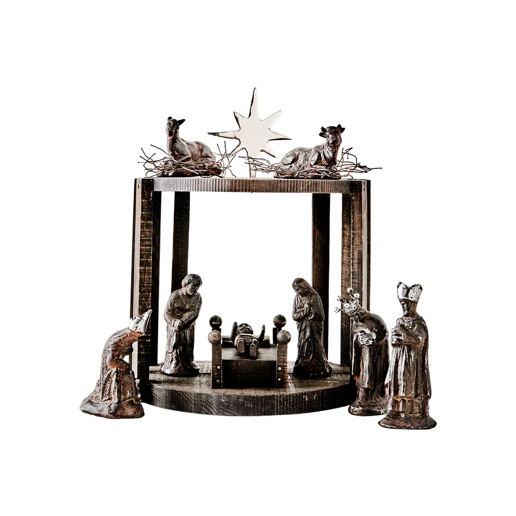 Jan Barboglio Navidad Nativity Manger