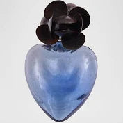 Jan Barboglio Blue Heart Corazón d' Melon, Azure