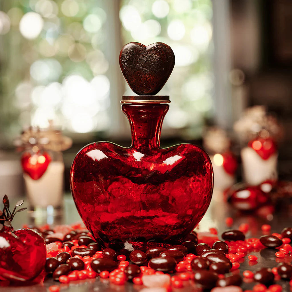 Dos Corazones Red Heart Decanter Jan Barboglio