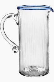 Juliska Nell Blue Pitcher Chambray