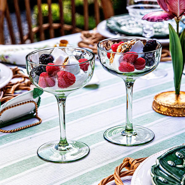 Juliska Set/2 Basil Puro Cocktail Coupe