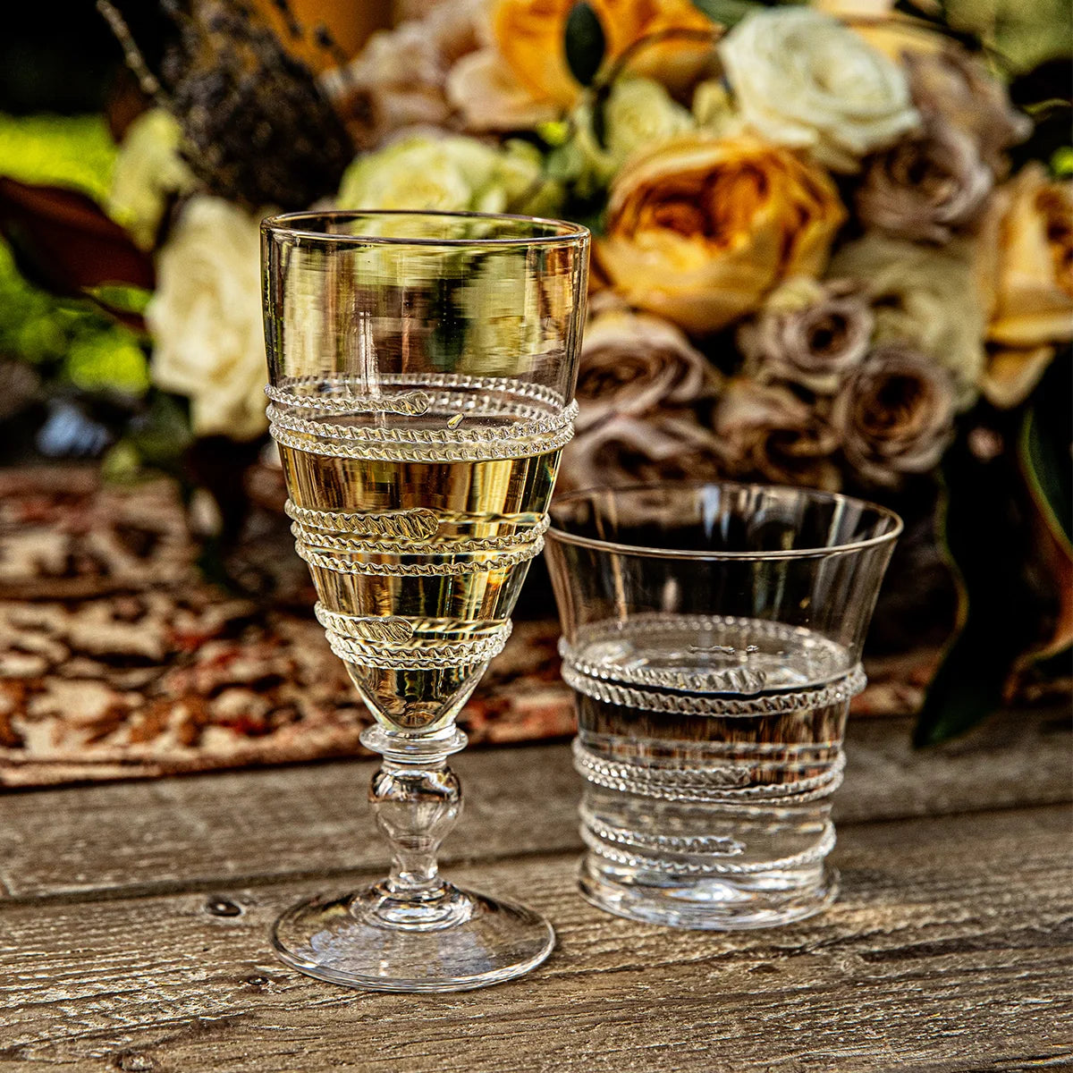 Ella Clear Goblet Juliska