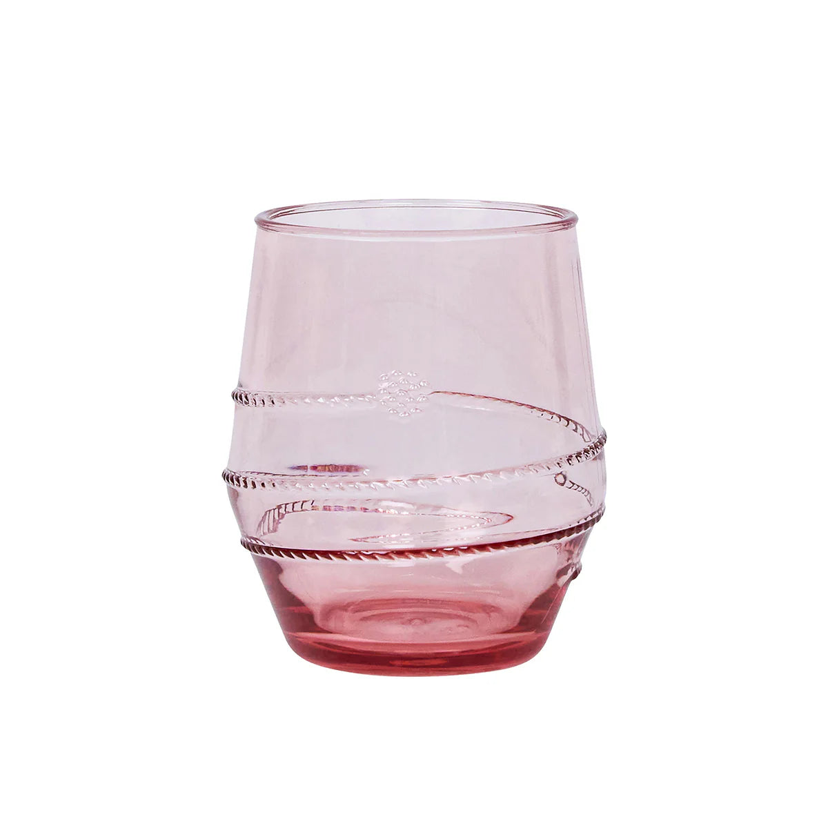 Juliska Coral Acrylic Tumbler Amalia Coral