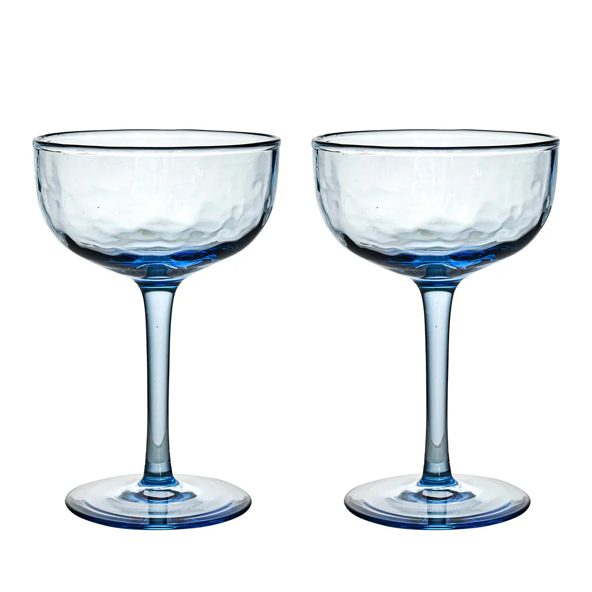 Juliska Chambray Puro Cocktail Coupe Set of Two Juliska