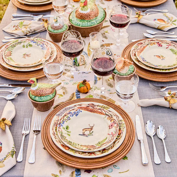Juliska Forest Walk Stag Dessert/Salad Plate