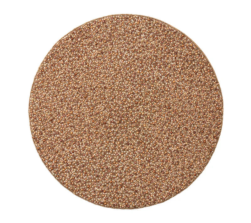 Kim Seybert Emberfall Placemat in Natural & Brown, Set of 2