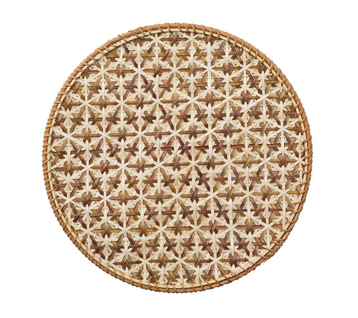 Kim Seybert Brown Lanai Placemat in Natural & Brown