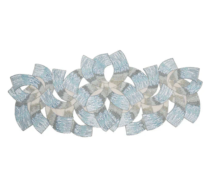 Kim Seybert Glacier Blue Tidal Runner