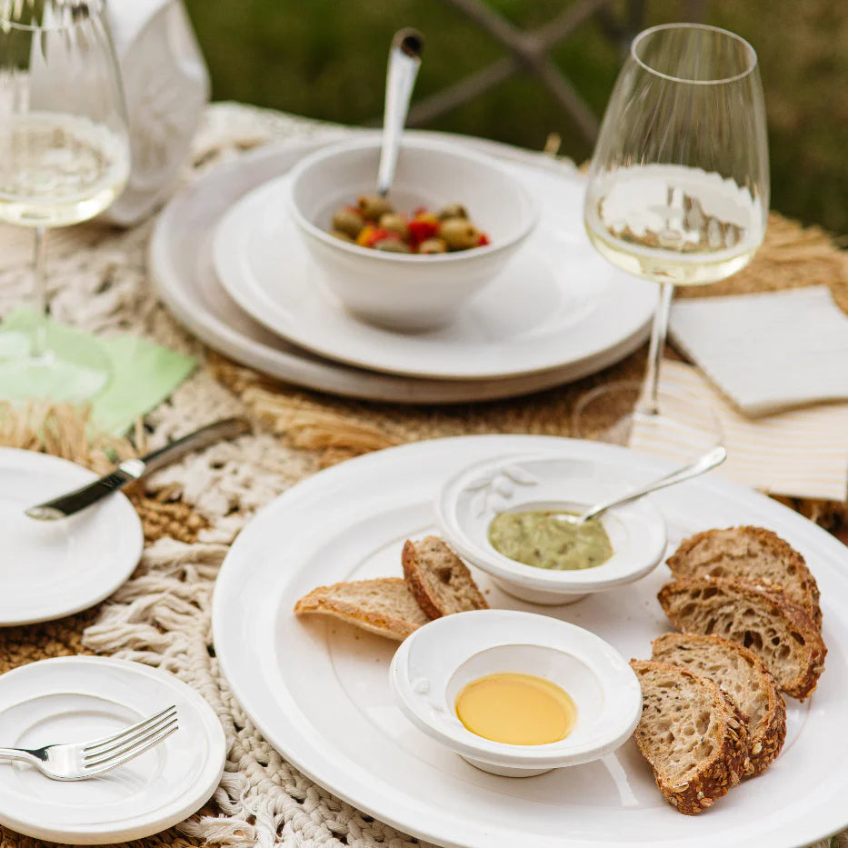 Vietri Luna Condiment Bowl