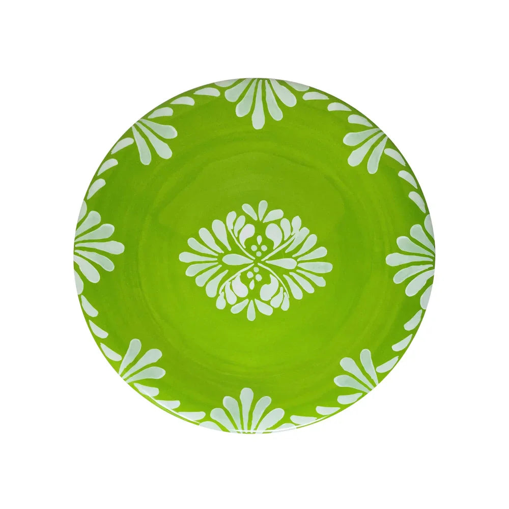 Paloma Salad Plate Green Le Cadeaux