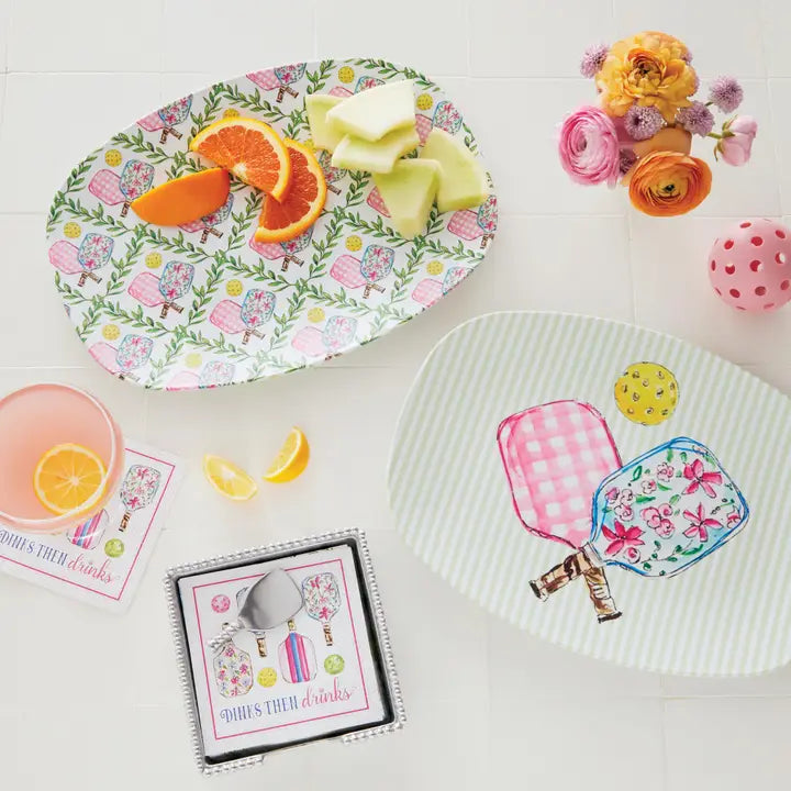 Mariposa Pickleball Double Paddle Platter