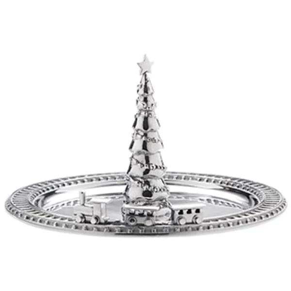 Mariposa Server - Christmas Tree with Train