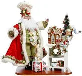 Mark Roberts Gingerbread Baker Santa 2025