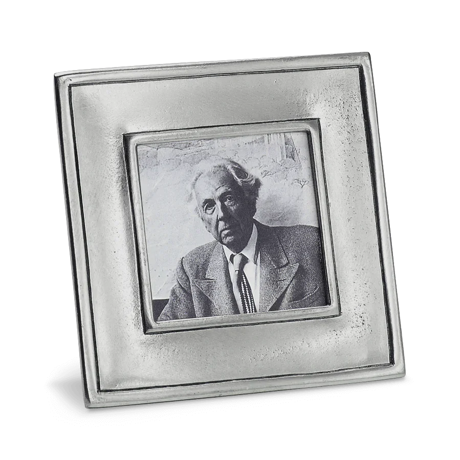Lombardia Square 2.7 inch Frame Match Pewter