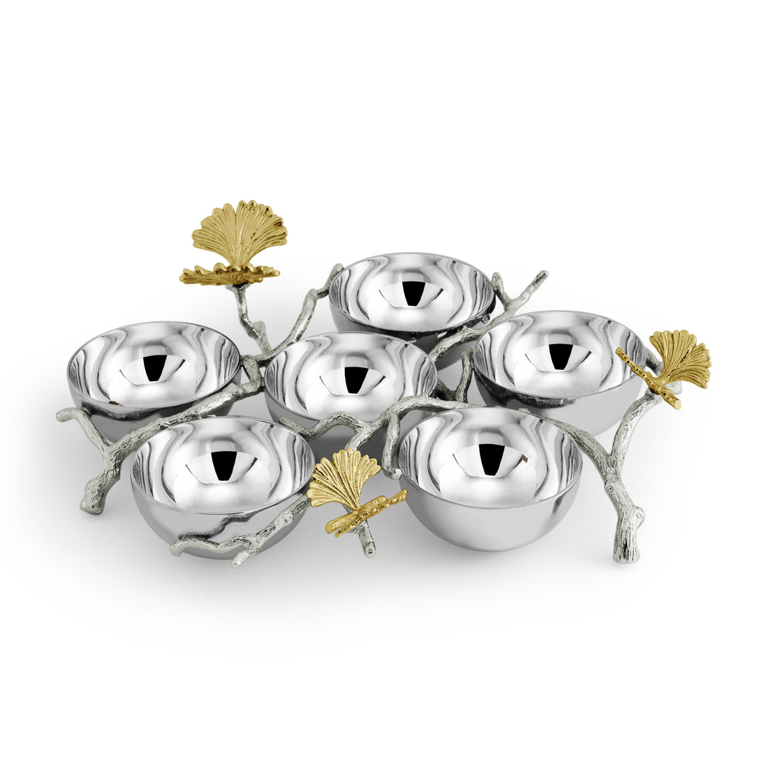 Michael Aram Butterfly Ginkgo Luxe Seder Plate