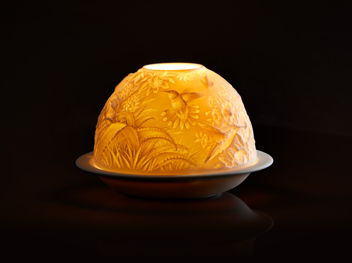 Bernardaud Votivelight - Hummingbirds