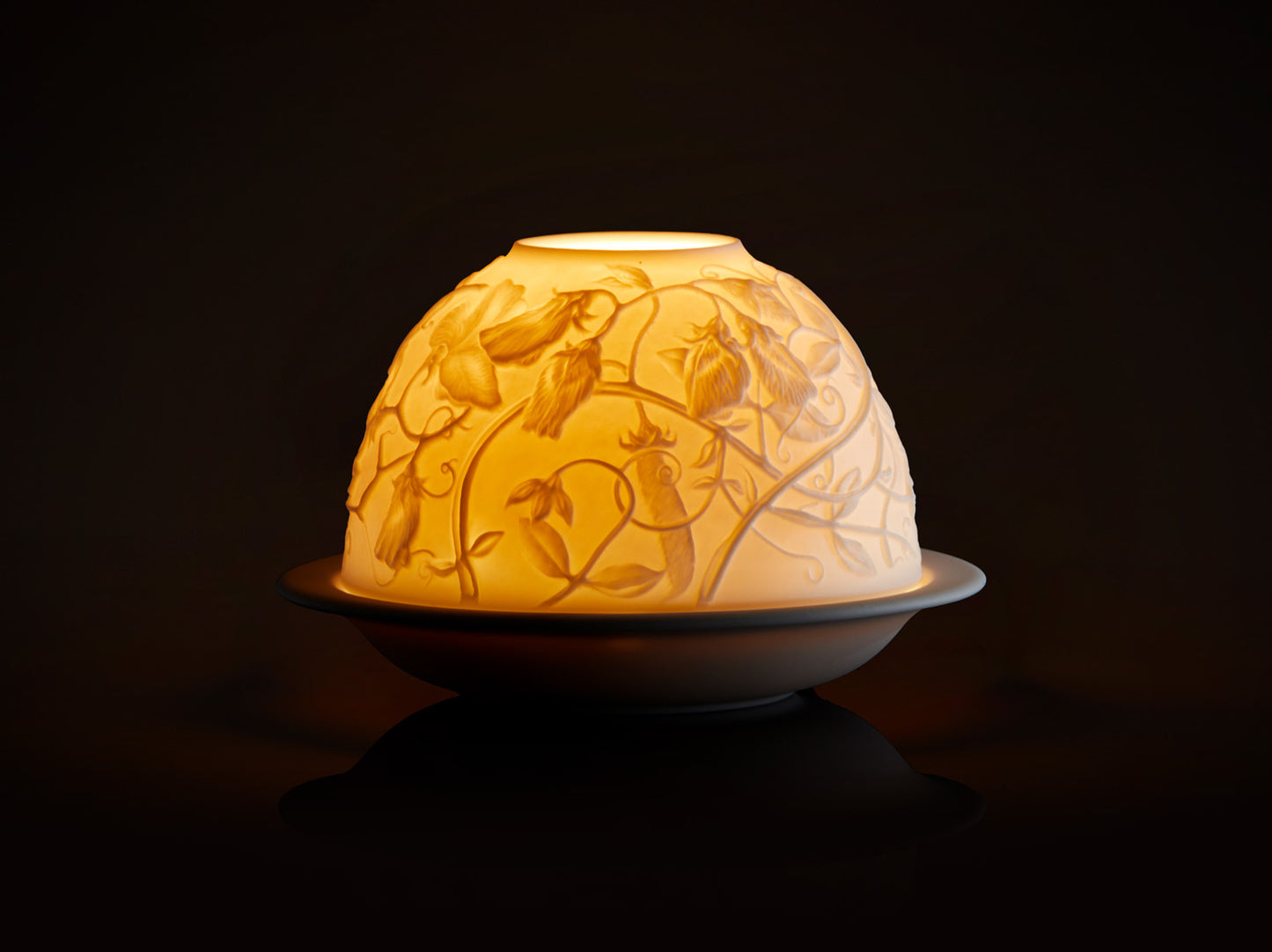 Bernardaud Votivelight - Sweet Peas