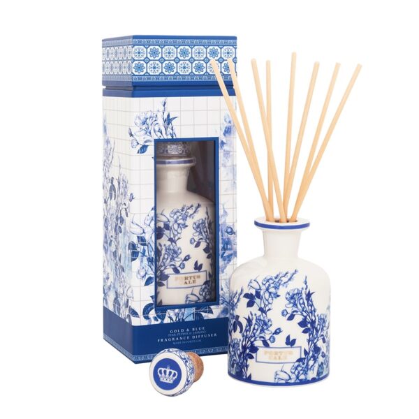 Portus Cale Diffsr Gold & Blue Fragrance Diffuser